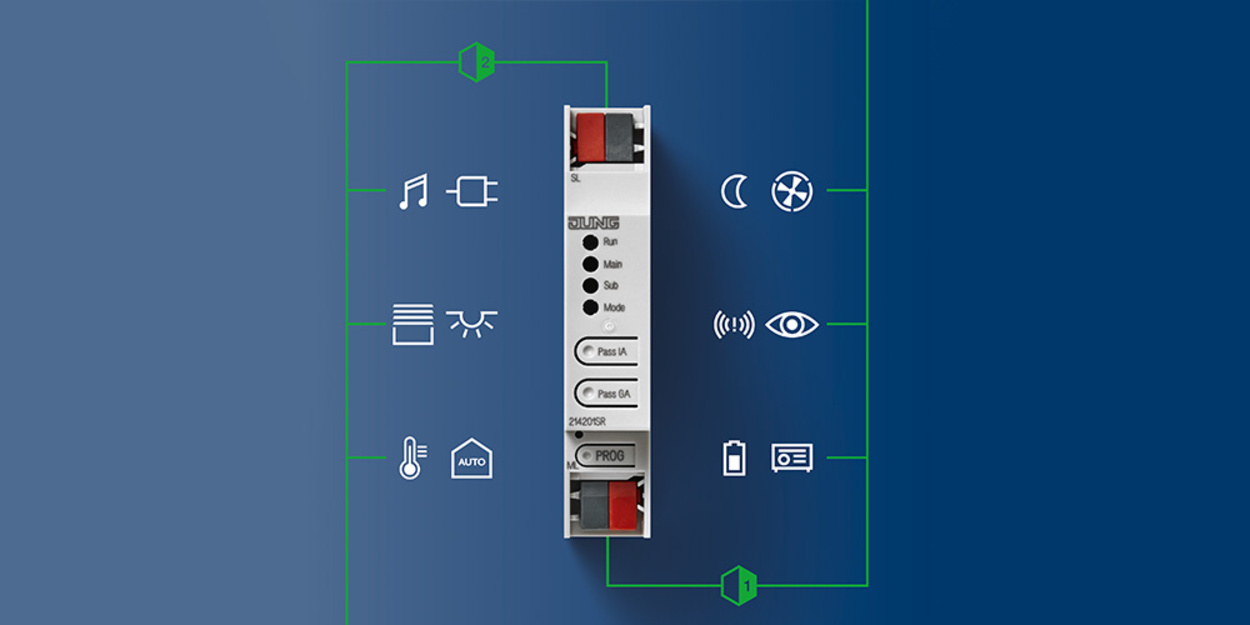 KNX Bereichs- und Linienkoppler bei Elektro Weiler GmbH in Steinheim